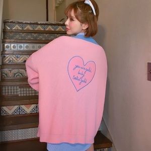 Wego you are gold baby solid gold cardigan💕🌹💐💐